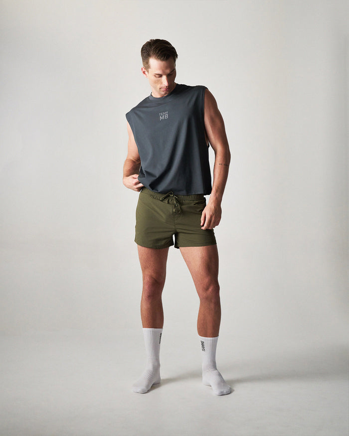Strike Box Muscle Tank 2.0 - Gunmetal