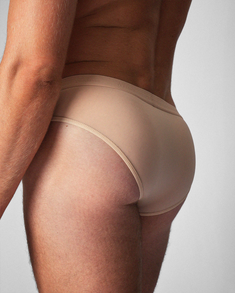 Allure Sheer Brief - Husk