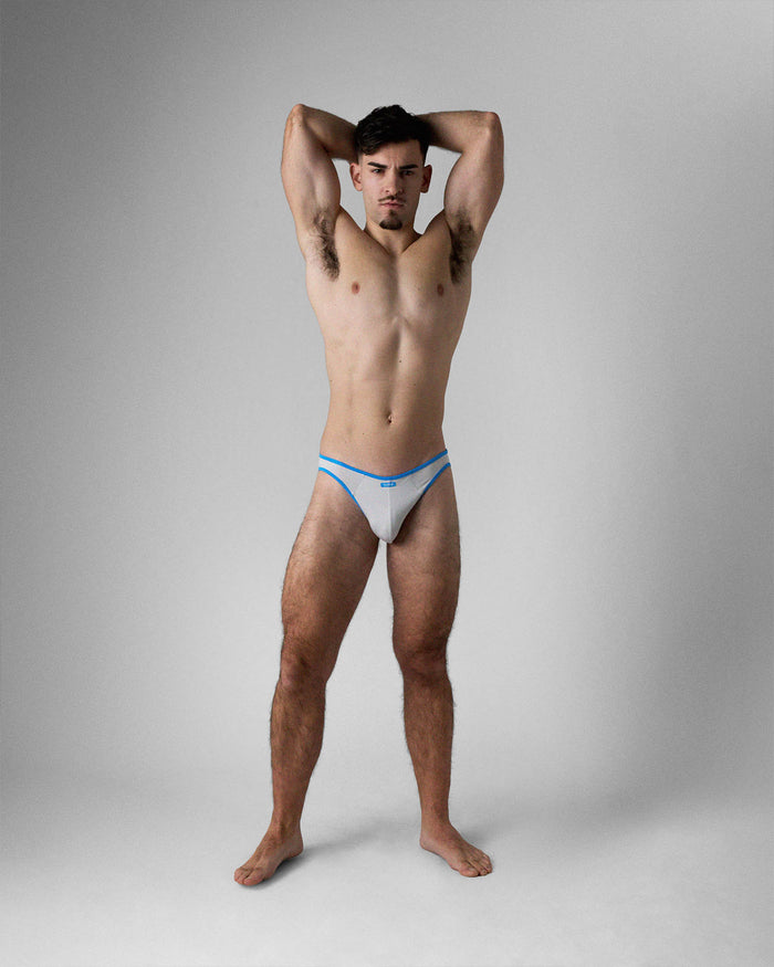 Flaunt Bikini Brief - Cyber Grey