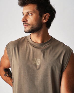 Strike Box Muscle Tank 2.0 - Taupe