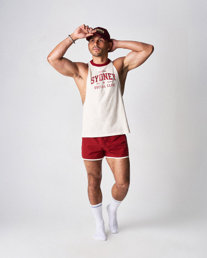 S.S.C. Legacy Slim Tank - Crème