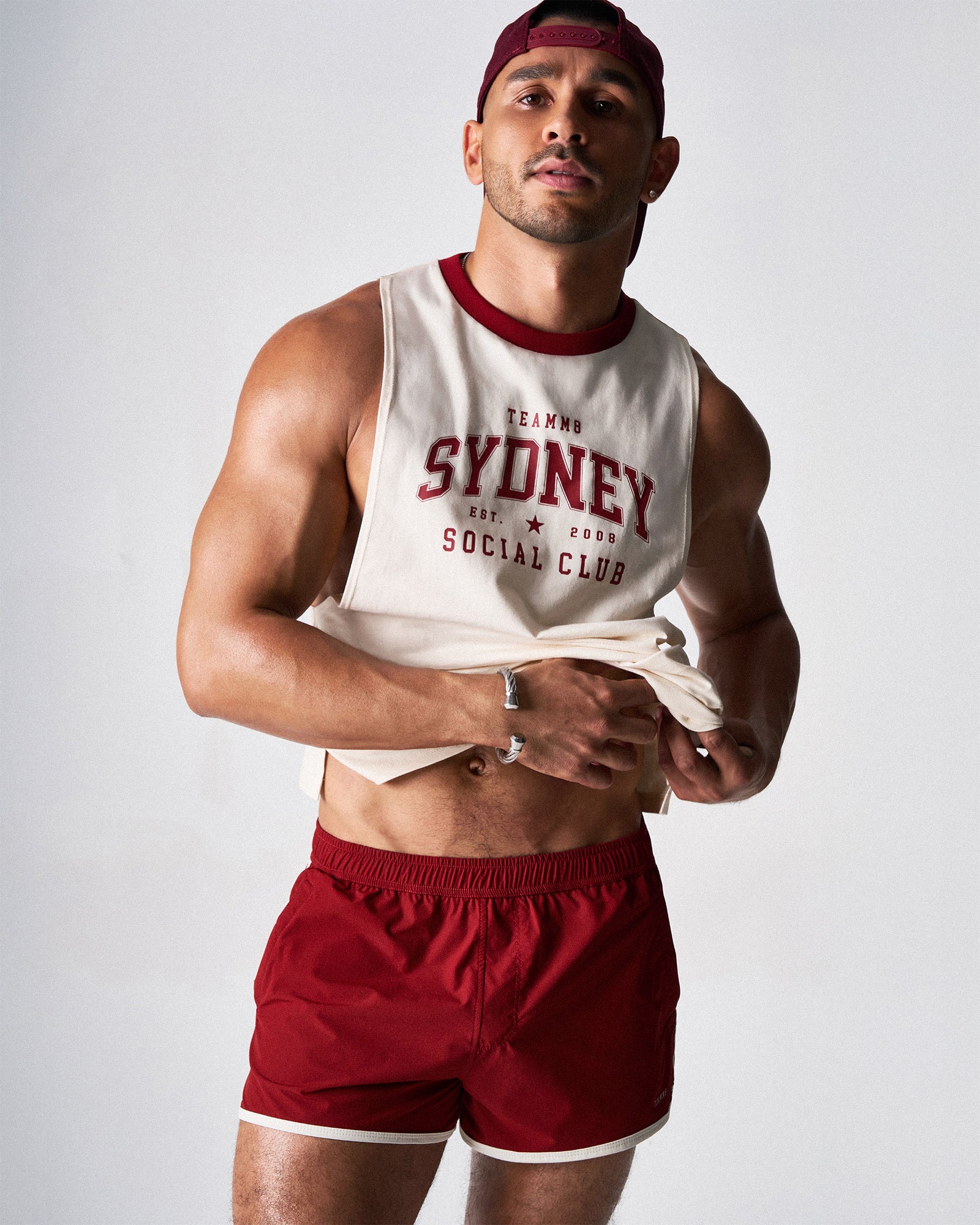 S.S.C. Legacy Slim Tank - Crème