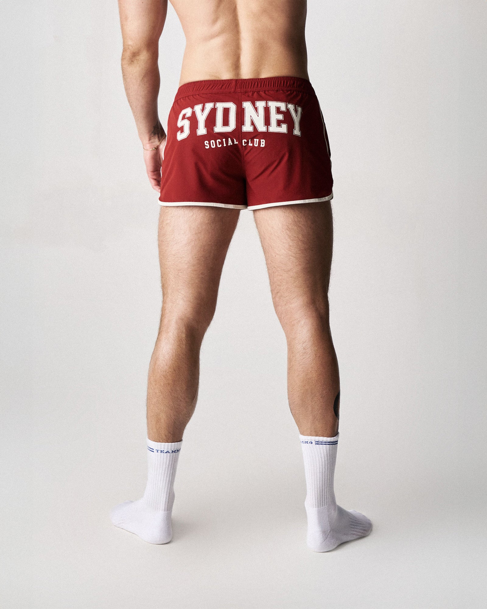 S.S.C. Legacy Scallop Short - Maroon