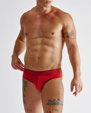 Cotton Classic Brief - Crimson