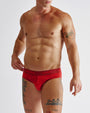 New Cotton Classic Brief - Crimson