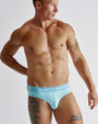 New Cotton Classic Brief - Glacier