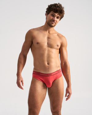 Cotton Classic Brief - Raspberry