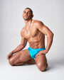 Score Sheer Slim Brief - Cerulean