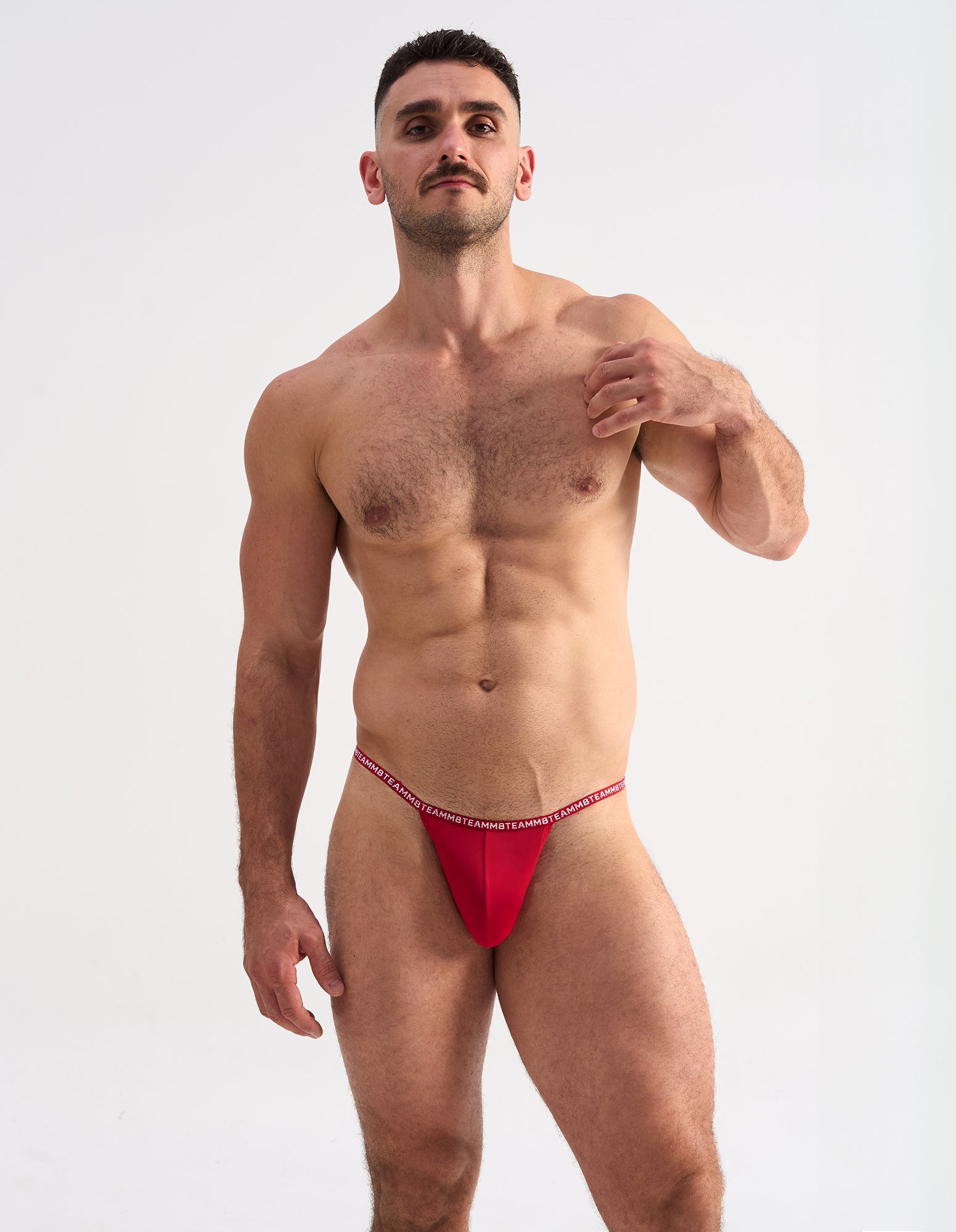 Glide Micro Thong - Vermillion